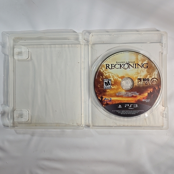 Sony PS3 Kingdoms of Amalur: Reckoning - Black and Gold Case - Picture 2 of 8